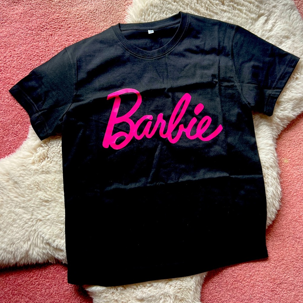 NEW Black Barbie Tshirt